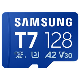 Samsung T7 microSDXC 128 GB Azul
